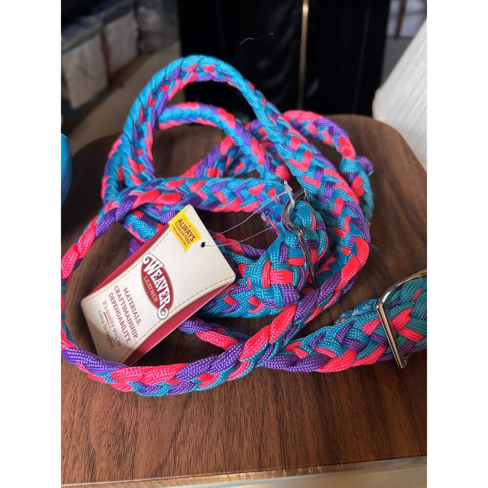 Weaver Leather Braided Nylon Barrel Reins NEW